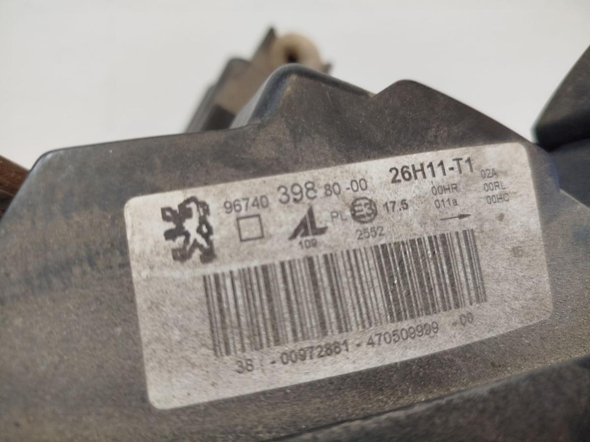 Peugeot 308 SW ab11 Scheinwerfer links Halogen Lampe Facelift Hauptscheinwerfer