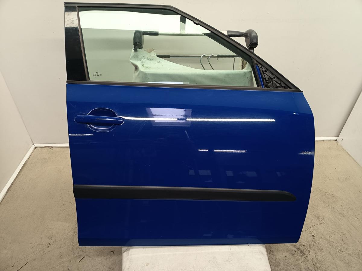 Skoda Fabia II 5J orig Tür vorn rechts Beifahrerseite LF5K-Dynamicblau Bj 2009