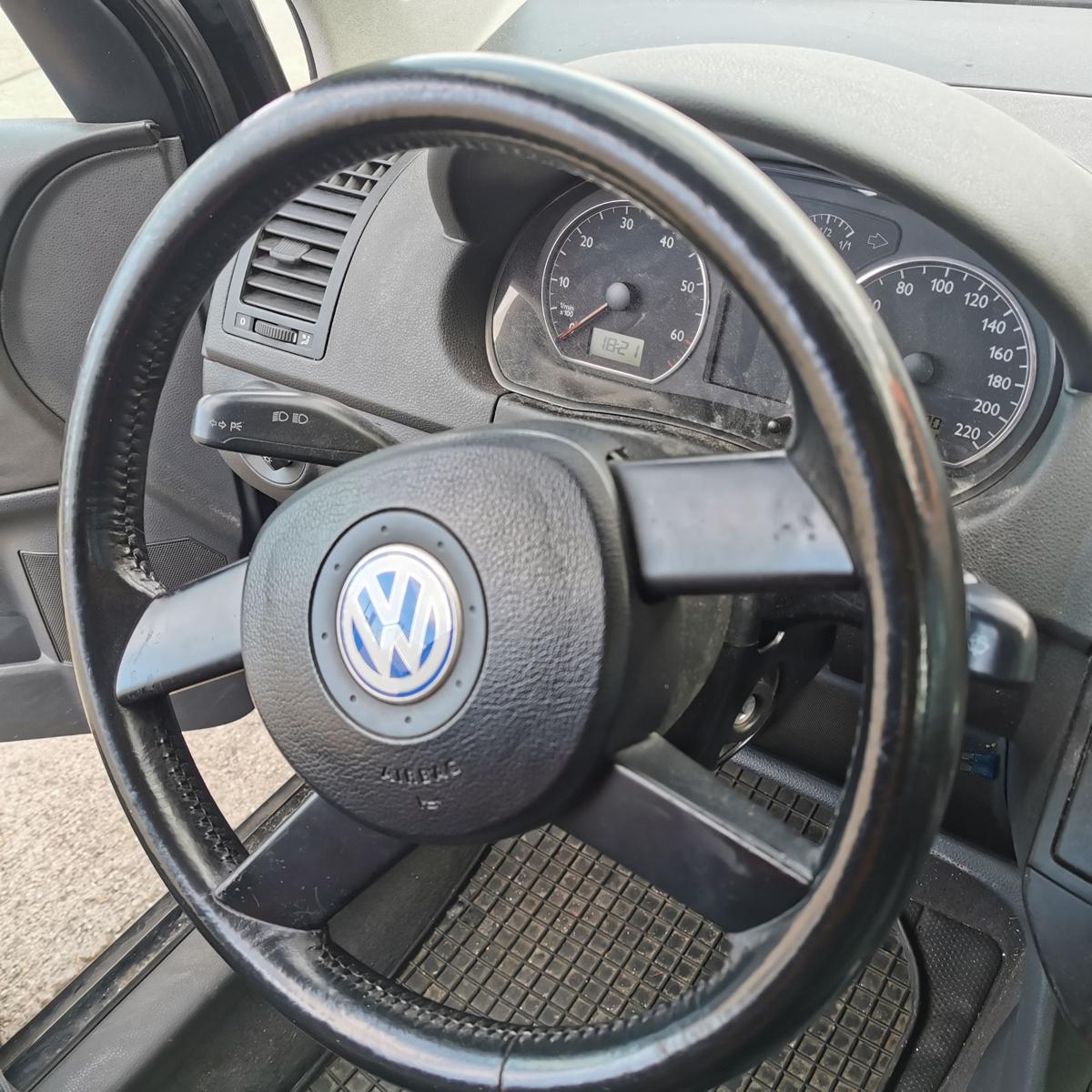 Lederlenkrad Lenkrad Leder 4 Speichen 4 Speichenlenkrad VW Polo 9N1