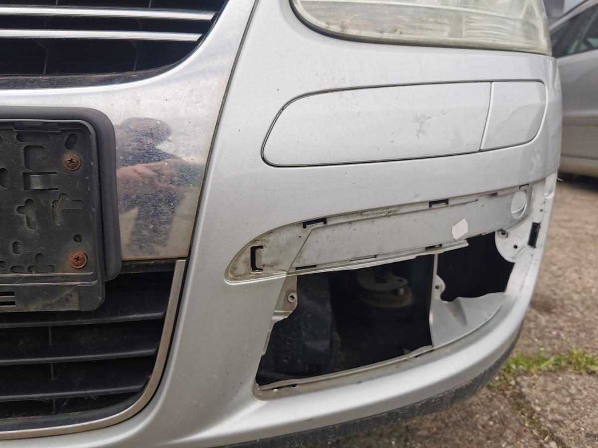 VW Golf V 1K Variant Stossfänger Stossstange Bumper vorn SRA LA7W Reflexsilber