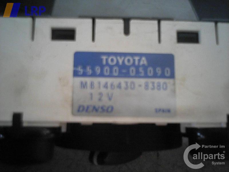 Toyota Avensis T22 Heizungsregulierung Klimabedienteil 5590205090