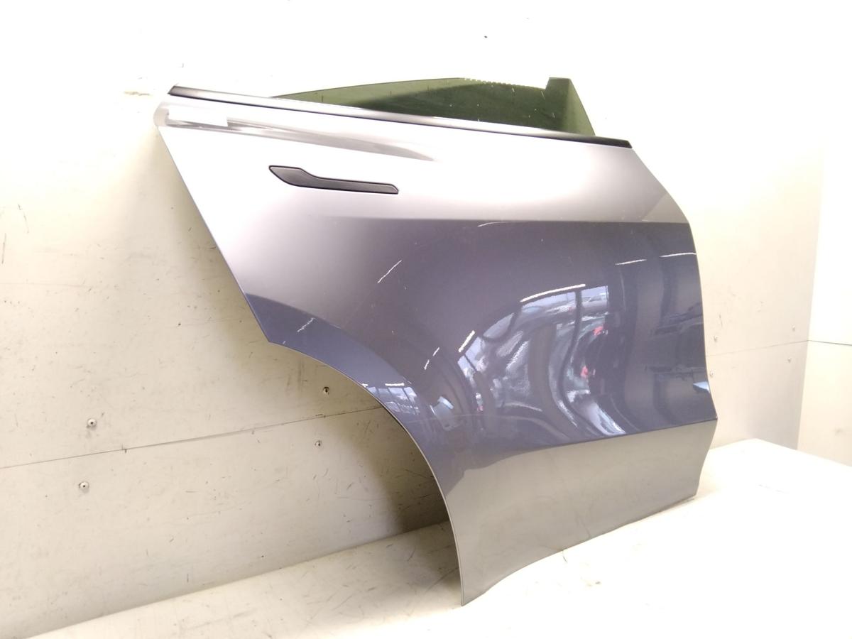 Tesla Model Y Tür hinten rechts graumetallic PN00 Quicksilver Metallic Bj.2024
