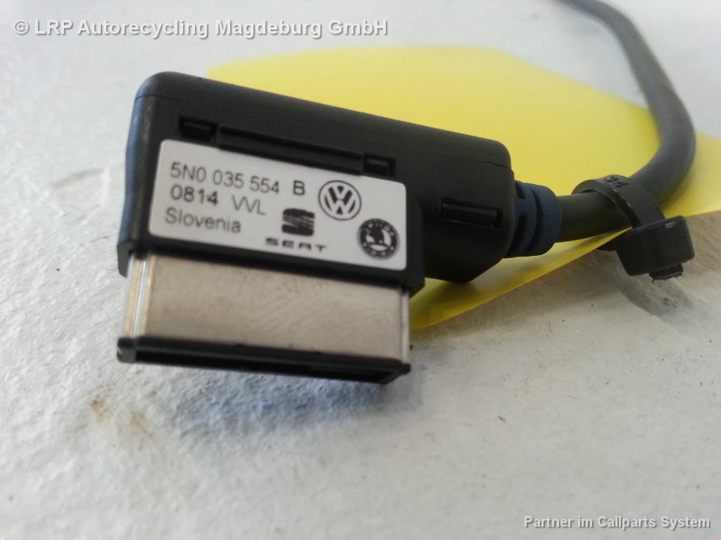 Original VW Audi Skoda Seat Media IN MDI iPod iPhone Kabel 5N0035554B