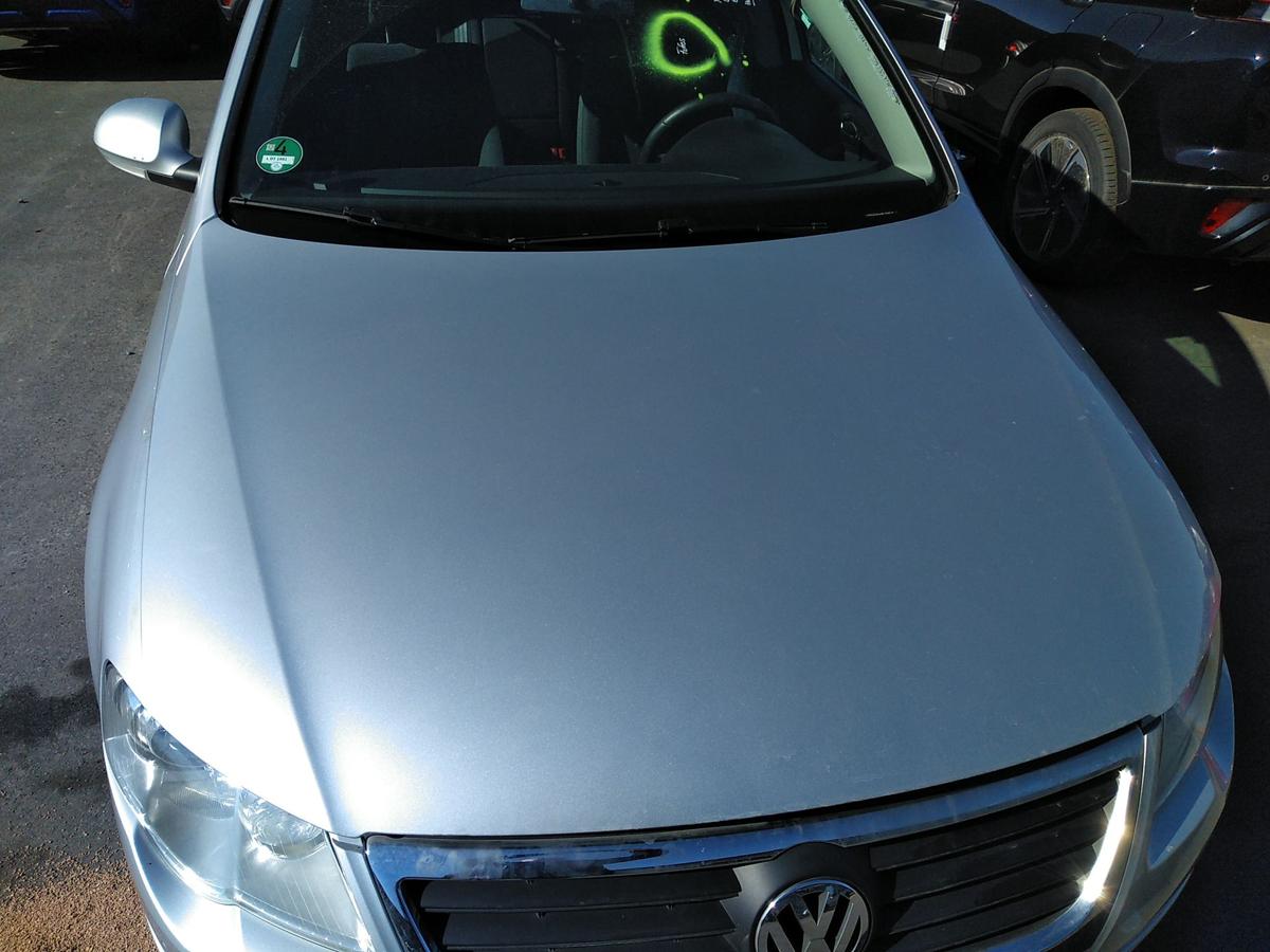 VW Passat 3C B6 original Motorhaube reflexsilbermetallic LA7W Bj.2010
