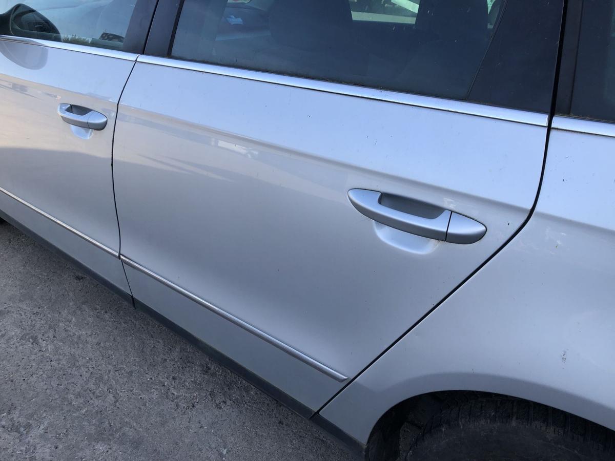 VW Passat 3C B6 T&uuml;r hinten links Variant Fondt&uuml;r Rohbau LA7W Reflexsilber Met