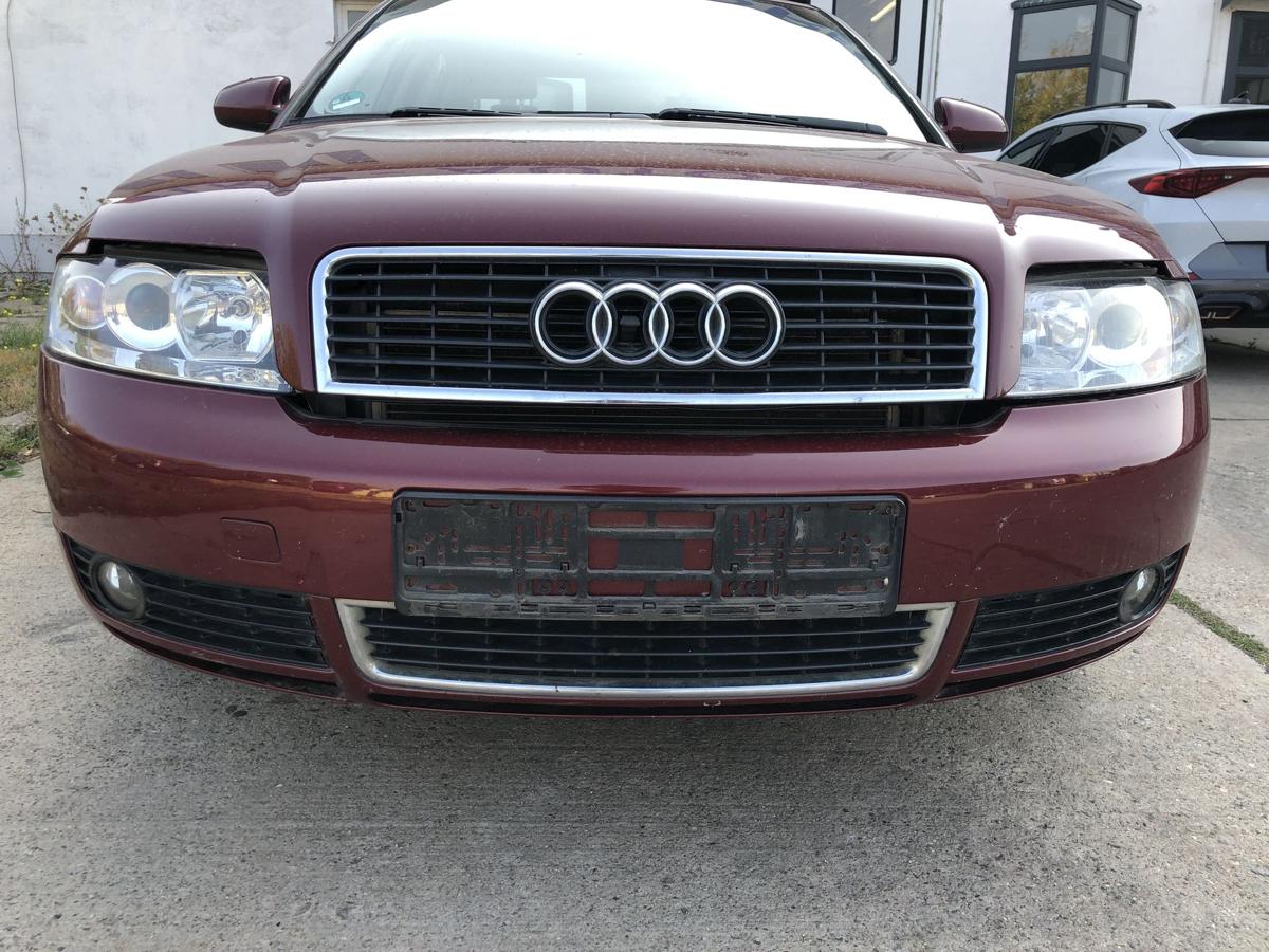 Audi A4 8E B6 Limo Stoßfänger vorn Frontstoßstange Nebel Piemontrot LZ3H