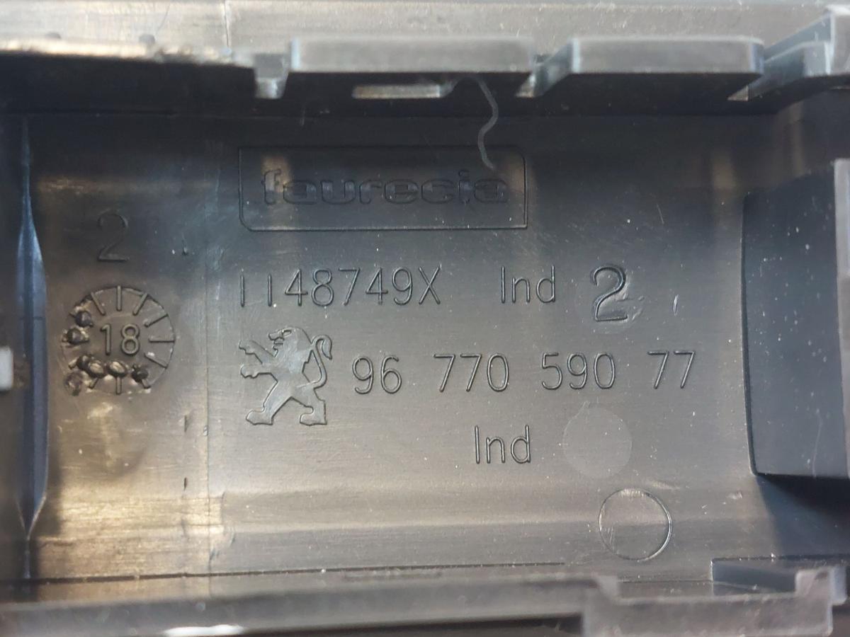 Peugeot 2008 I CU ab16 Schalterleiste Tasterleiste mit Tasten PDC Off ECO Off