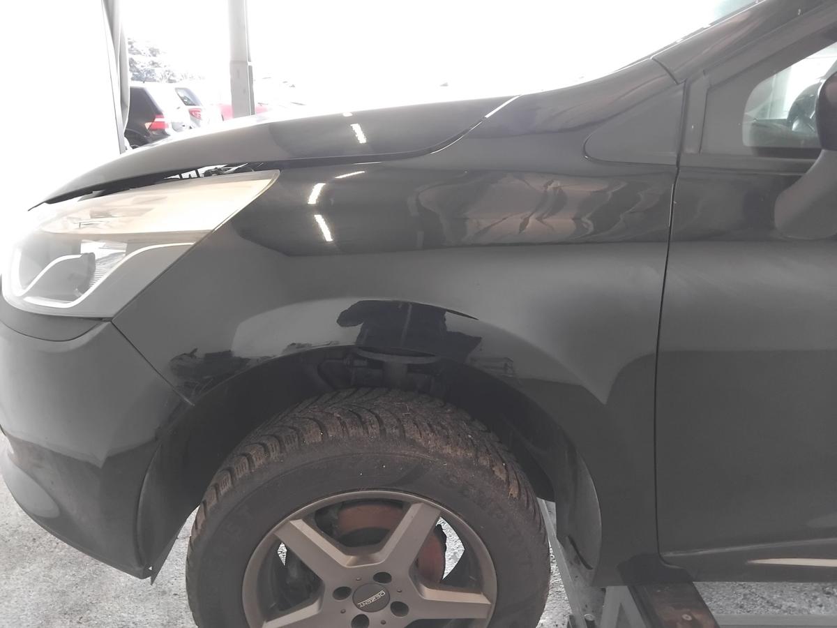 Renault Clio IV X98 original Kotfl&uuml;gel vorn links TEGNE Noir Etoile Nacre BJ2016