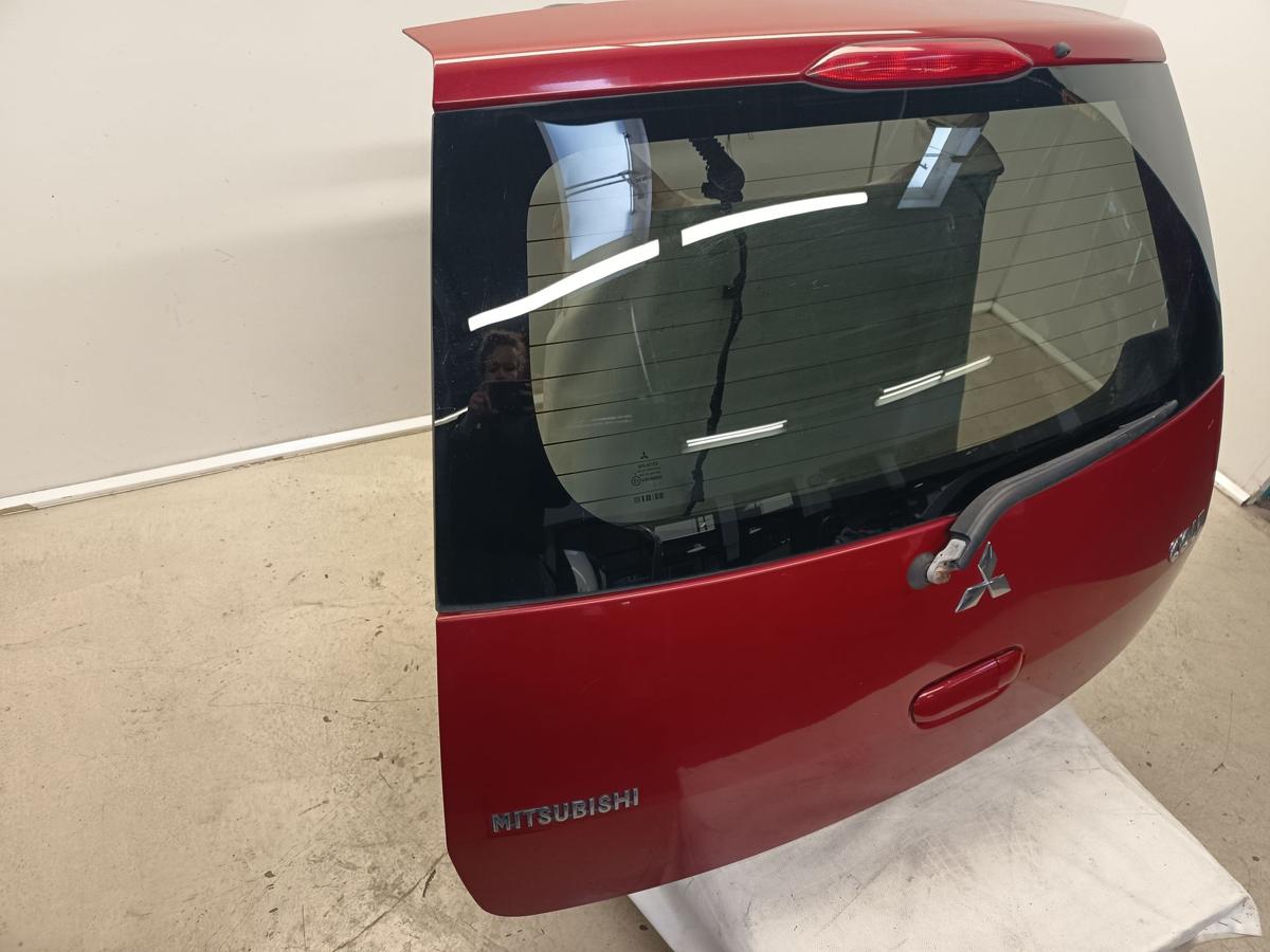 Mitsubishi Colt Z30 original Heckklappe mit Scheibe Klappe hinten ROT Bj 2009