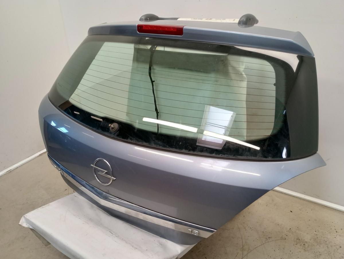 Opel Astra H orig Heckklappe mit Scheibe Z163 Lichtsilber Bj 2006 vor Facelift