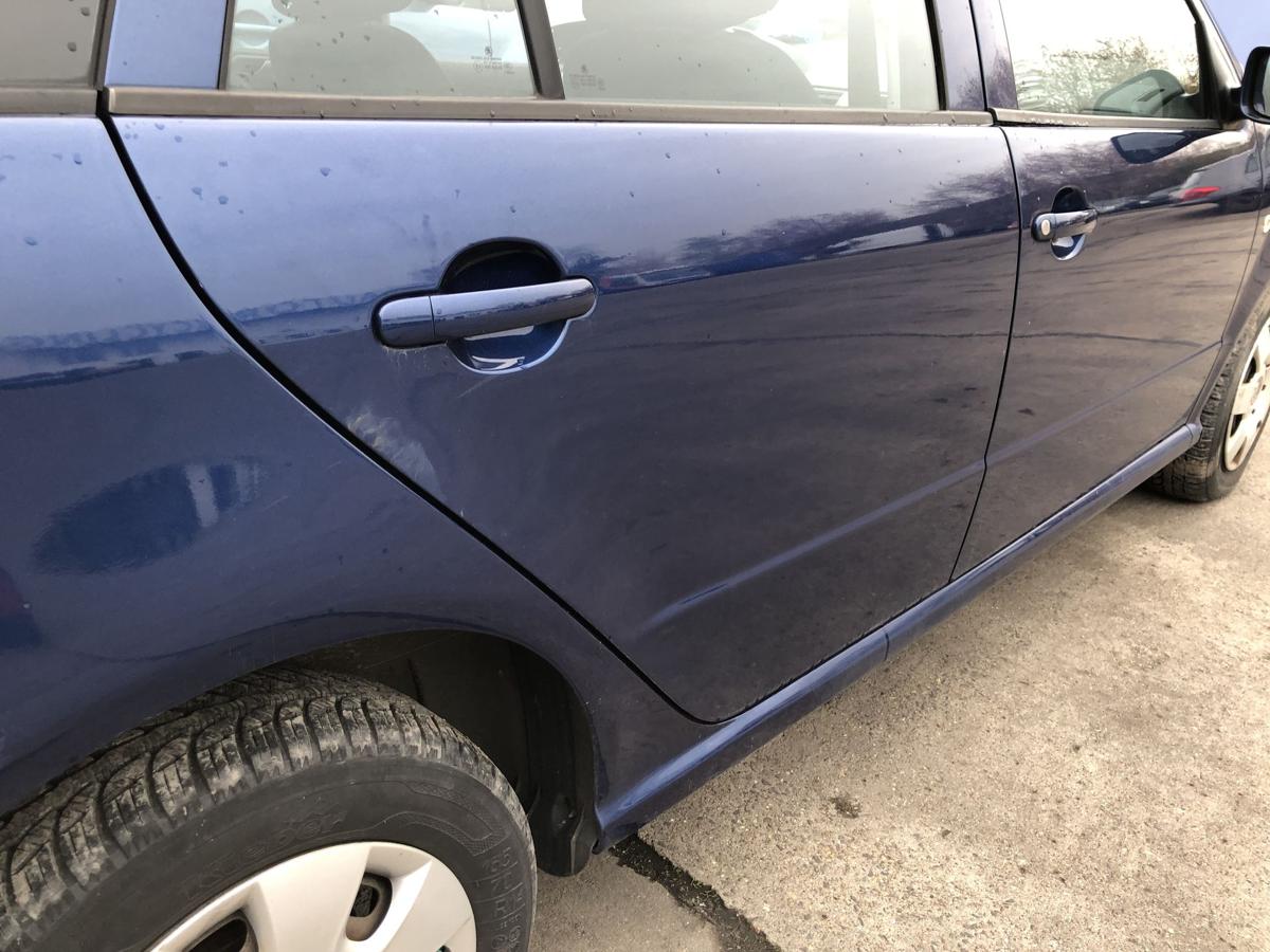 Skoda Fabia 6Y Combi T&uuml;r hinten rechts Fondt&uuml;r im Rohbau LF5Q Storm Blau