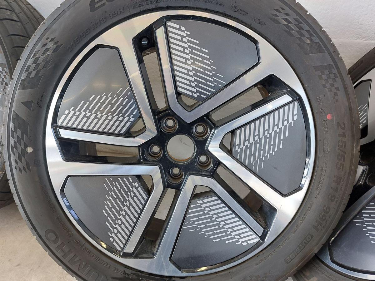 Omoda 5 EV Elektro Satz original Alufelgen in 7x18 ET33 Radsatz Felgensatz OEM
