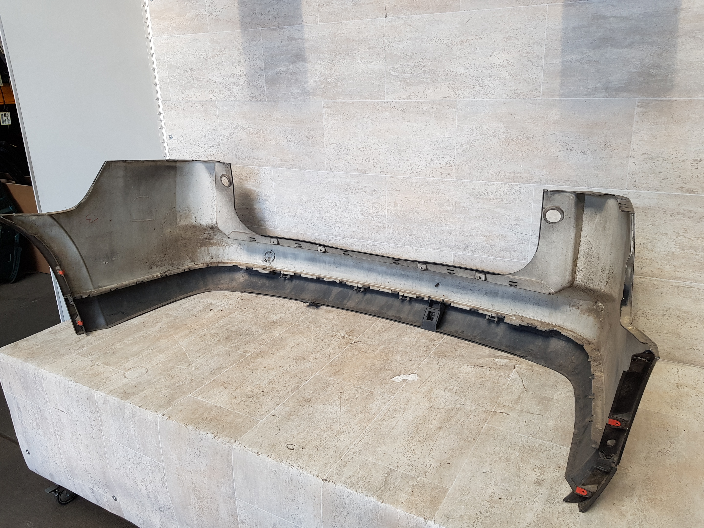 Opel Vectra C BJ05 original Stoßstange hinten Z20R-Saphirschwarz Facelift Caravan/Kombi