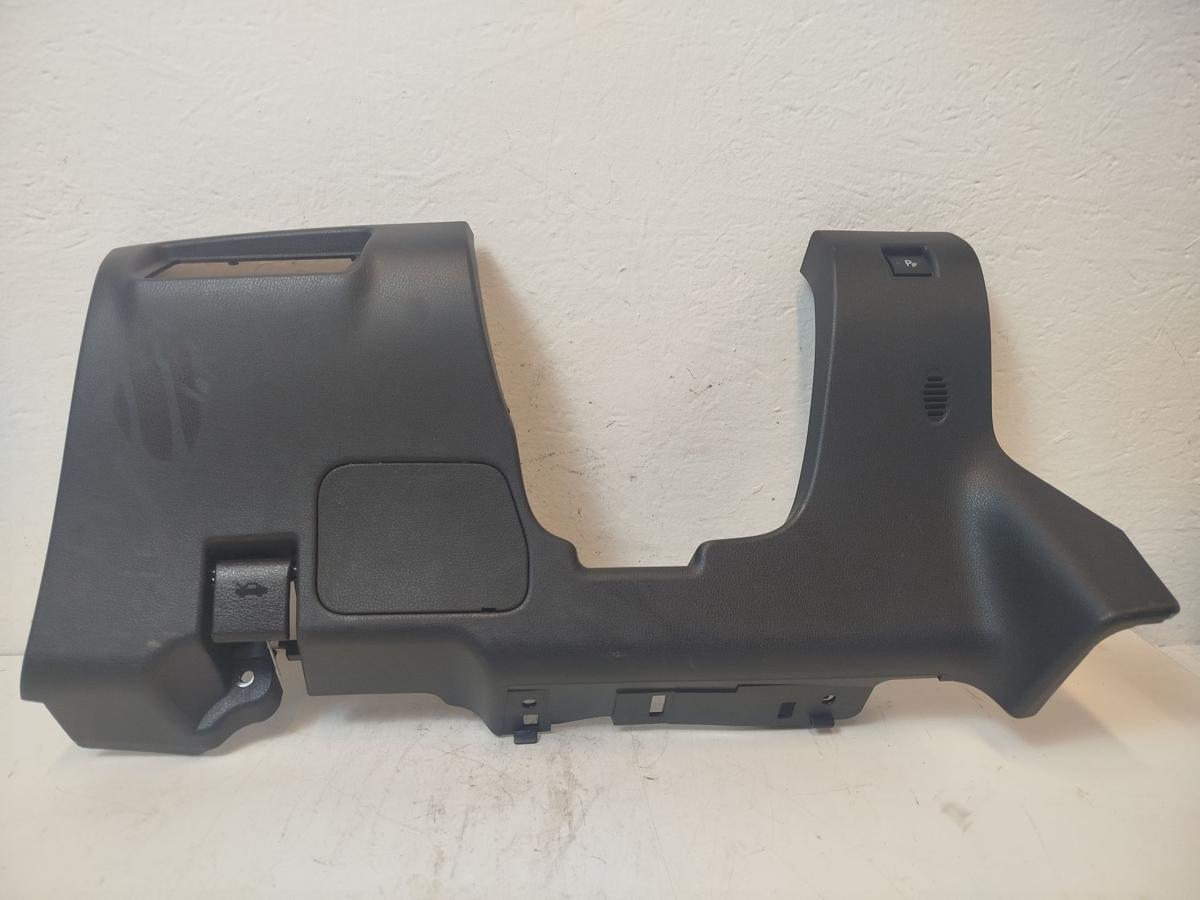 Nissan Leaf ZE1 40kWh Verkleidung Armaturenbrett unten links neben Lenks&auml;ule