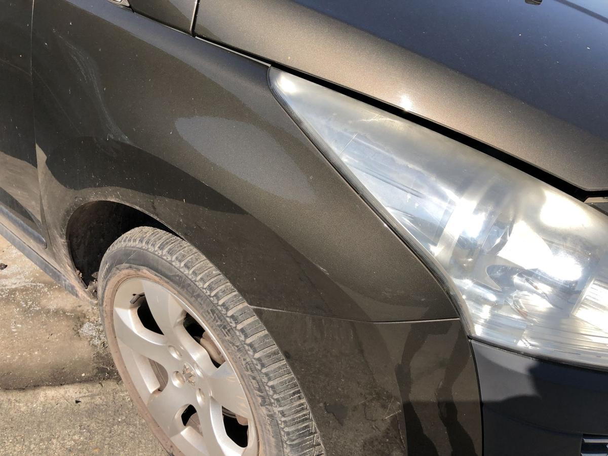 Peugeot 3008 I Typ 0U Kotflügel vorn rechts Beifahrerseite Plastik KDK Hickory