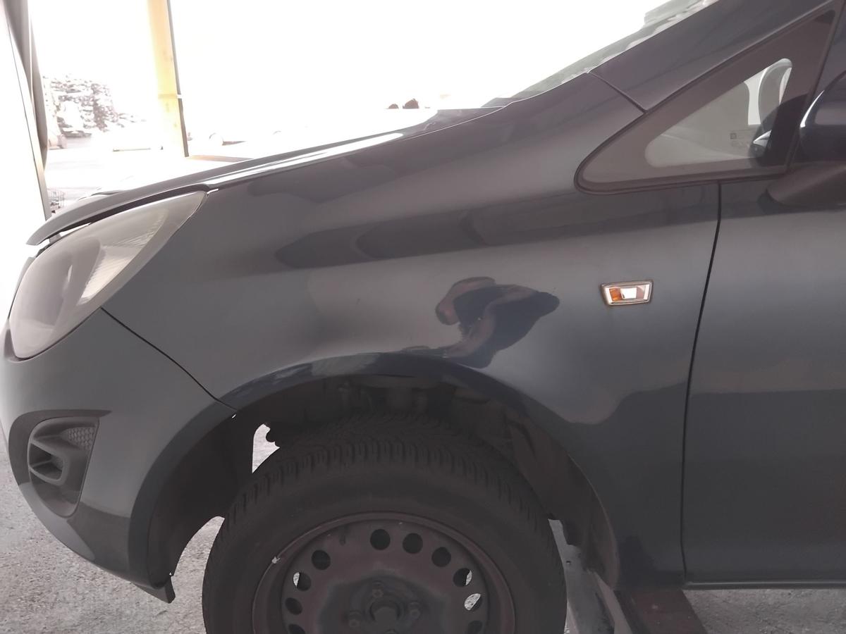 Opel Corsa D original Kotfl&uuml;gel vorn links GEU Ozeanblau Metallic Z22A BJ2014