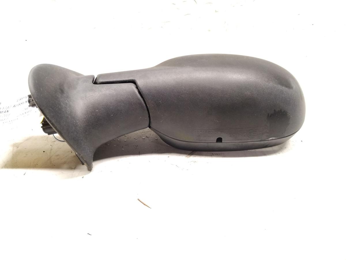Nissan Micra K12 original Au&szlig;enspiegel links schwarz unlackiert manuell BJ2003
