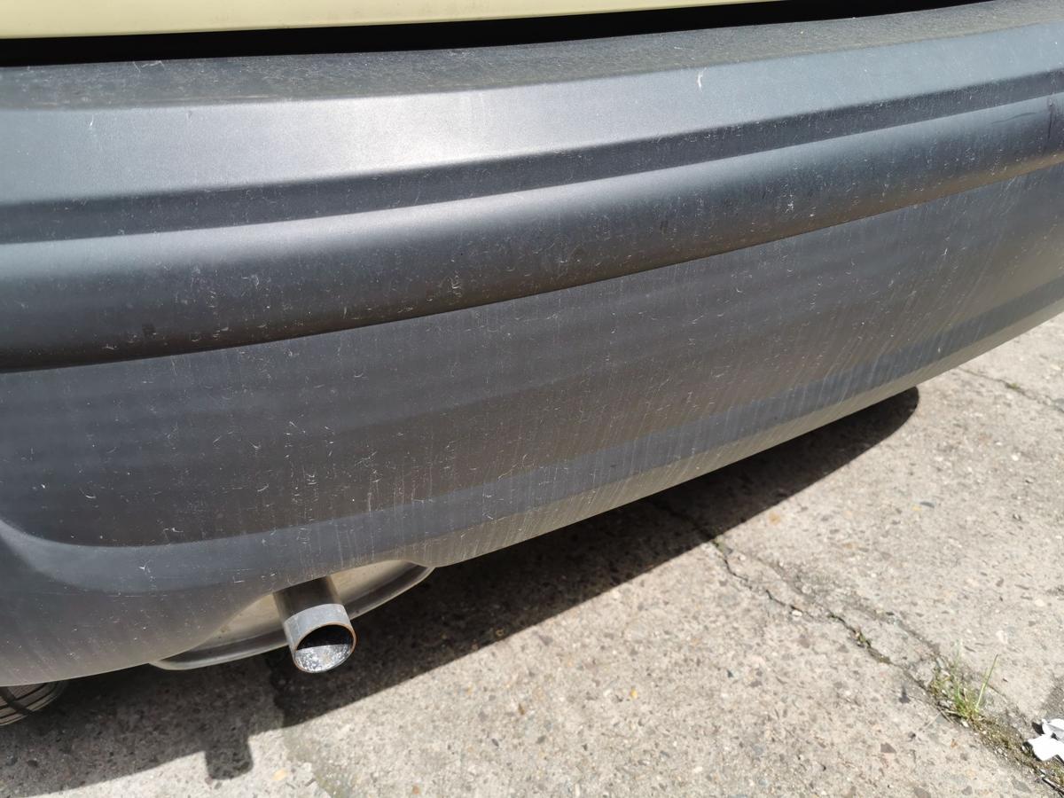Fiat Panda 169 Stossstange Stossfänger Bumper hinten unlackiert