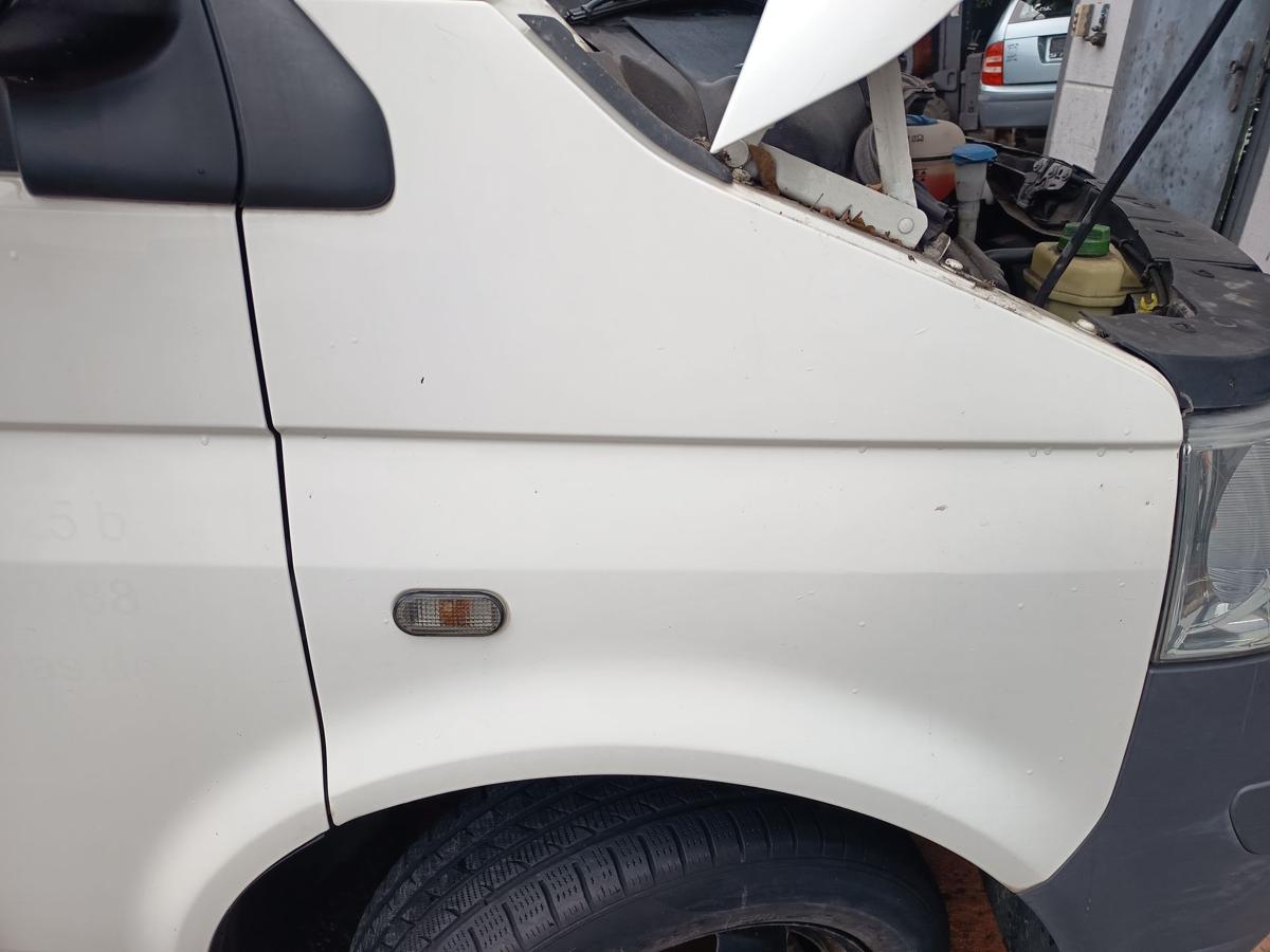 VW T5 7H Transporter original Kotfl&uuml;gel rechts Seitenteil 902 Grauwei&szlig; Bj 2006