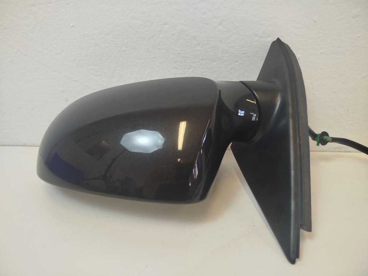 VW Passat 3C Au&szlig;enspiegel links elektrisch R&uuml;ckspiegel anklapp LC8Z Moccabrown