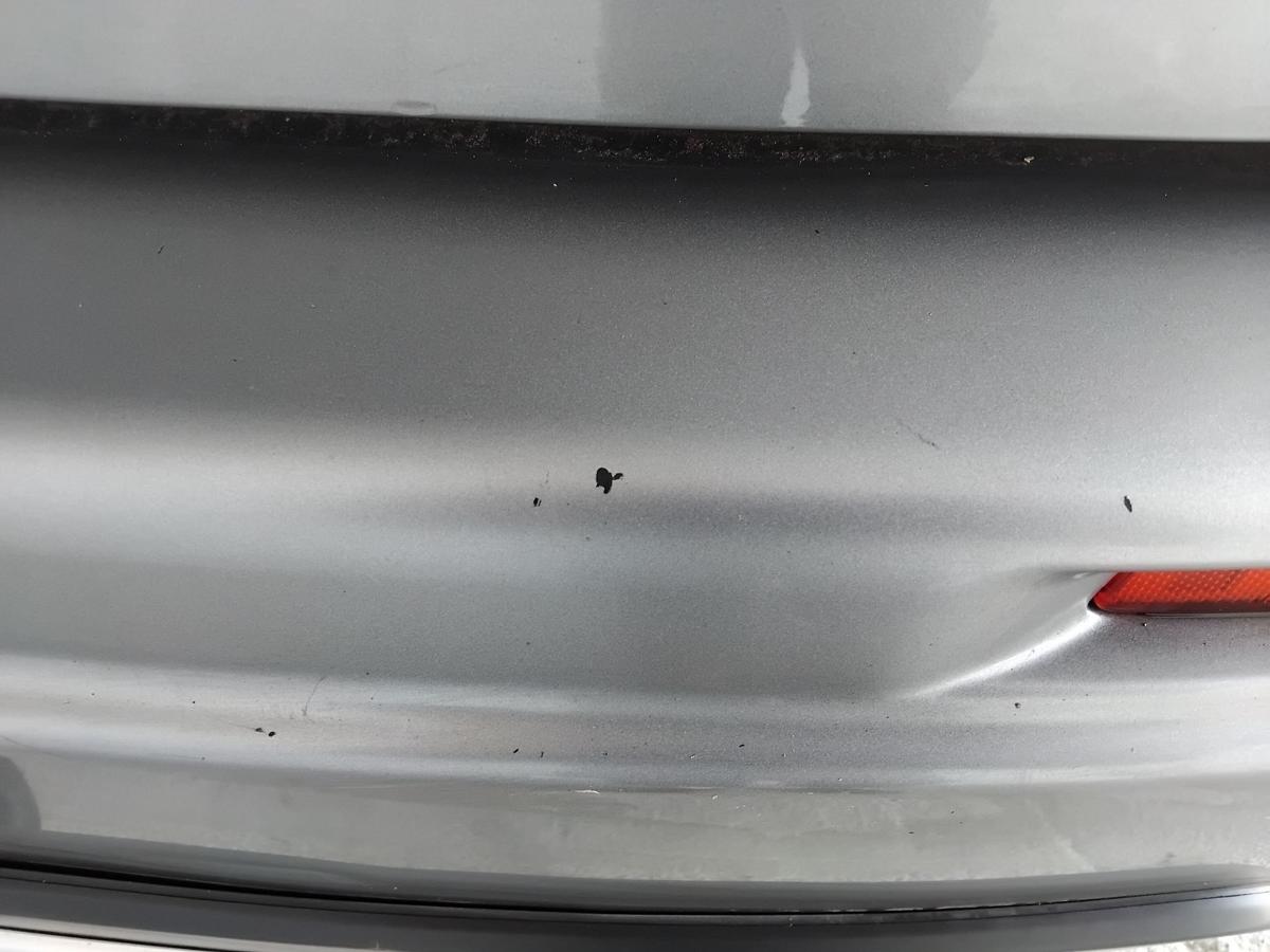 Suzuki SX4 Cross original Stoßfänger Stoßstange hinten 5türig BJ2009 ZCD Galactic Gray