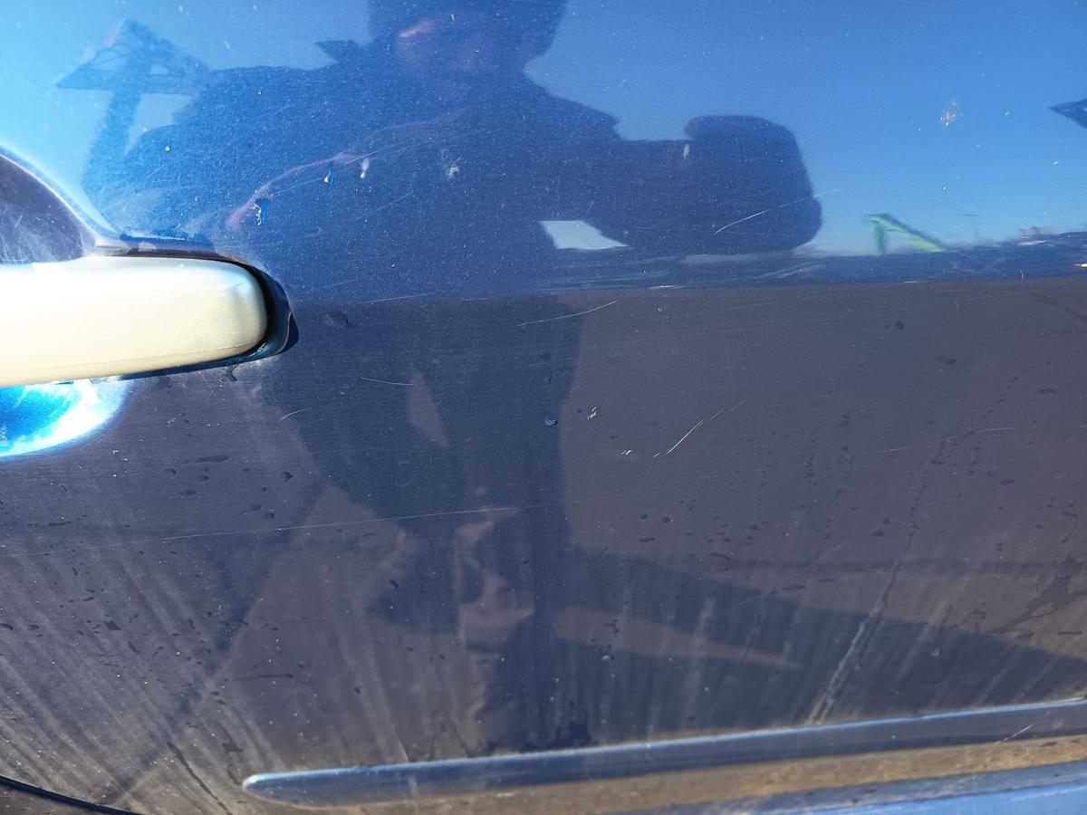 Peugeot 307 SW original T&uuml;r hinten rechts Fond EGE Chinablau Bj 2004