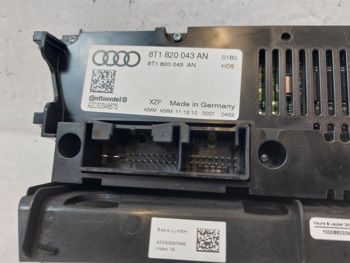Audi A4 B8 Avant 8K Climatronic Heizungsbetätigung Klimabedienteil OEM Regler
