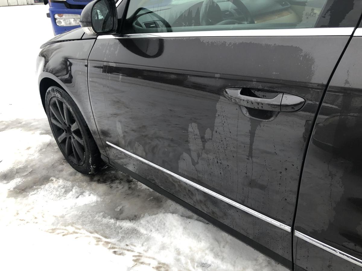 VW Passat 3C Variant T&uuml;r vorn links Fahrert&uuml;r Rohbau Autot&uuml;r LC8Z Moccabrown