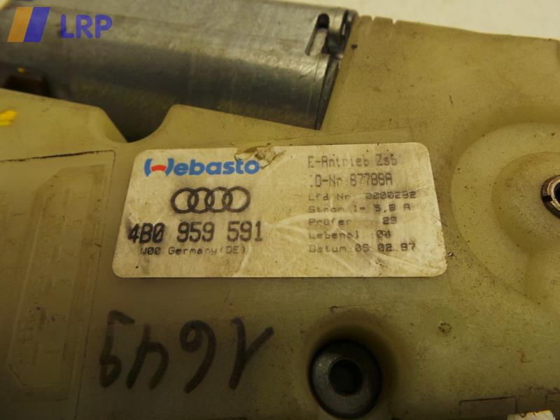 Audi A6 C5 4B Schiebedachmotor 4B0959591 404424 WEBASTO ITT BJ1997