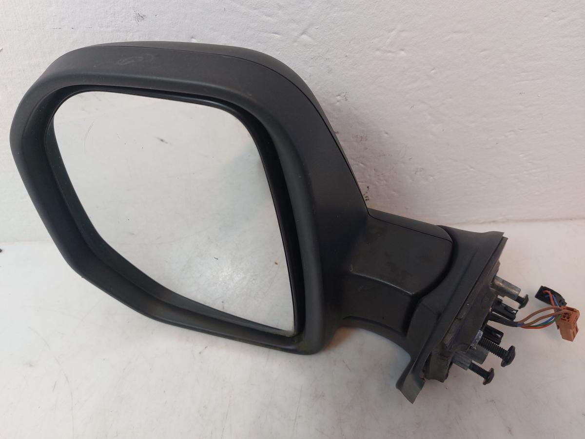 Peugeot Partner II 08 bis 12 Außenspiegel links Seitenspiegel elektrisch unlack