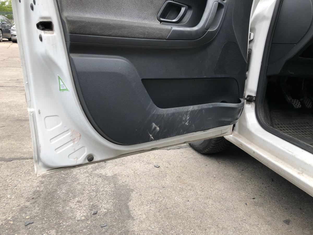 Skoda Fabia 2 5J Tür vorn links Fahrertür im Rohbau LF9E Candyweiss 06 bis 14