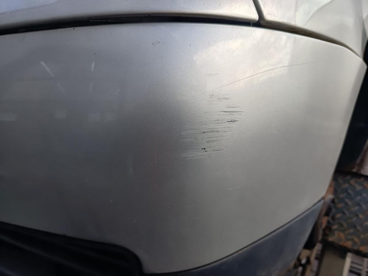 VW Lupo original Sto&szlig;stange F&auml;nger vorn Front R7X Mondsilber Bj 2000