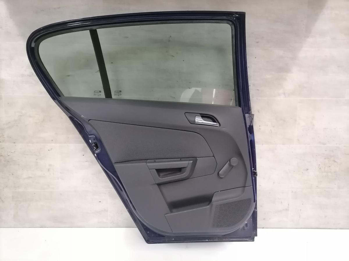 Opel Astra H Rohbautür hinten links ROYALBLAU 5-Türer BJ04-06