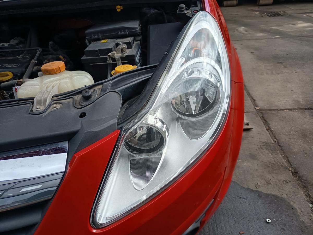 Opel Corsa D original Scheinwerfer links Halogen vor Facelift Baujahr 2009