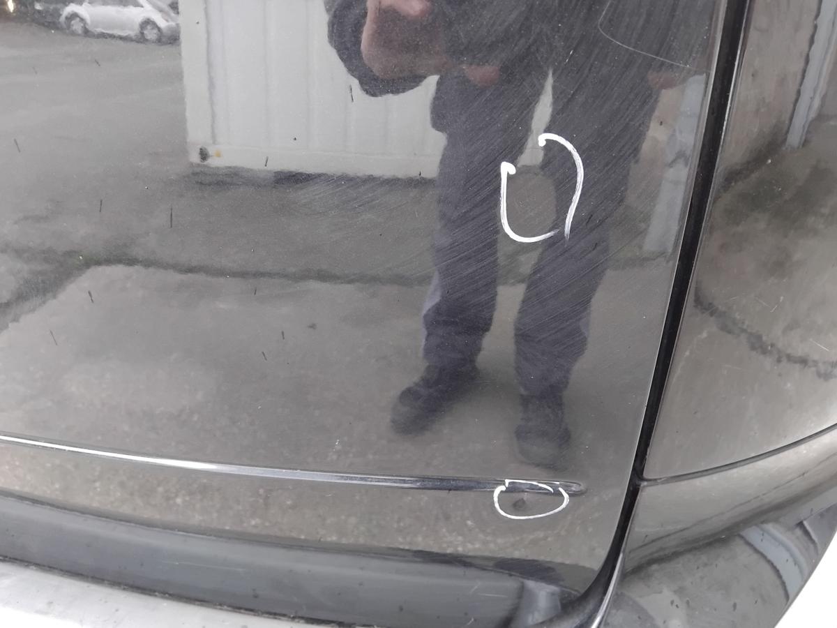 Ford Focus 2 DA3 Kombi Turnier Heckklappe pantherschwarz mit Heckscheibe BJ2009