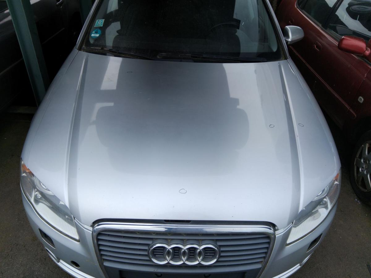 Audi A4 8E B7 original Motorhaube lichtsilber LY7W BJ2006