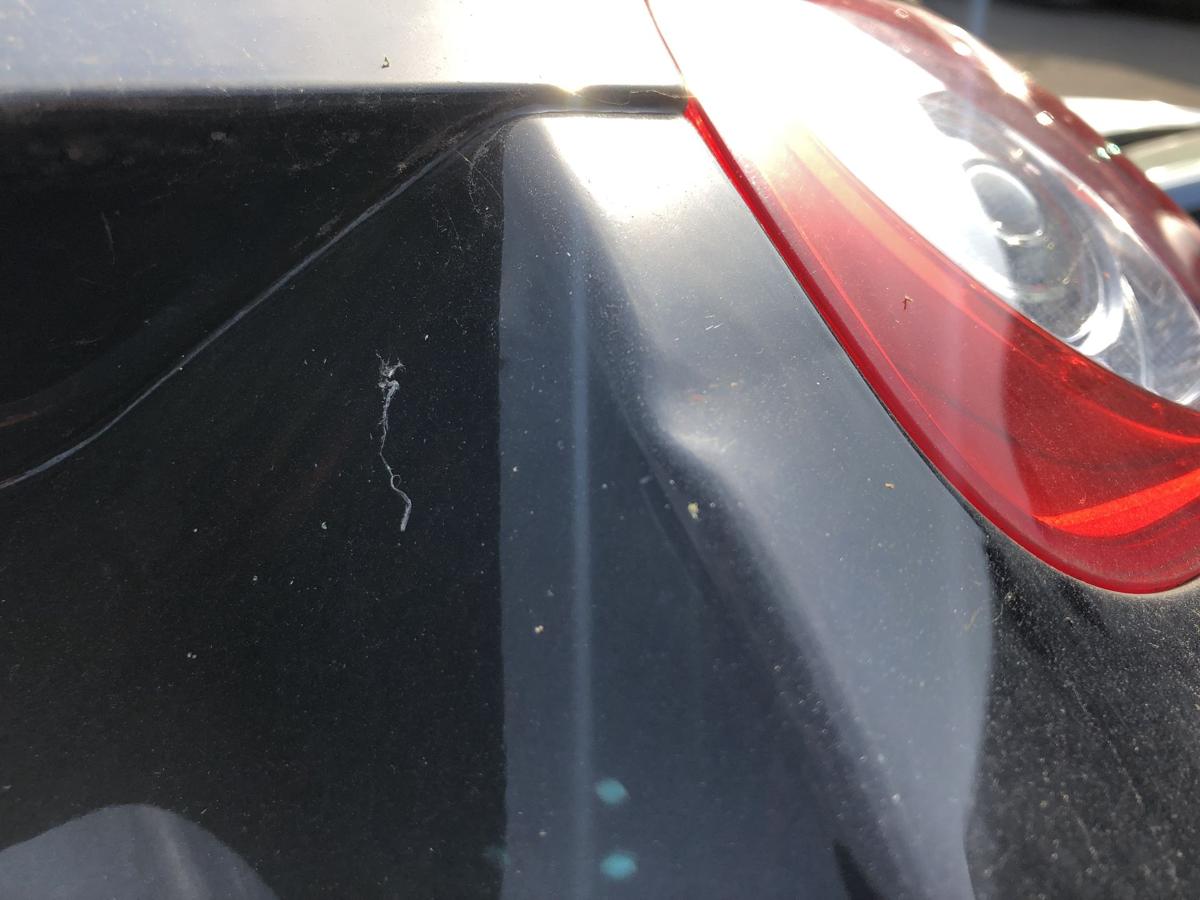 VW Jetta 1K Heckklappe Kofferklappe Heckdeckel Delle LC9X Deep Black Perl