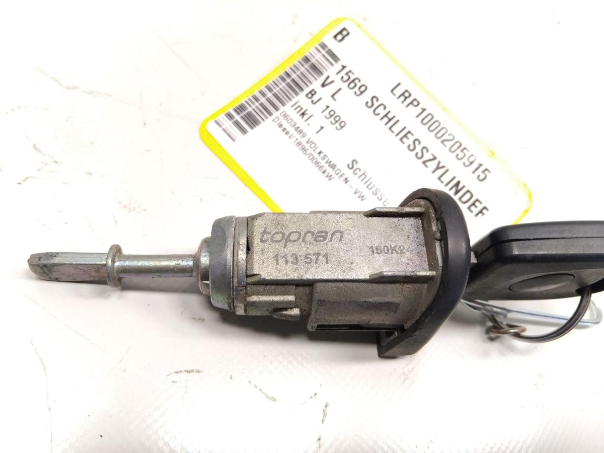VW Golf 4 1J original Schlie&szlig;zylinder T&uuml;r vorn links mit Schl&uuml;ssel Bj.1999