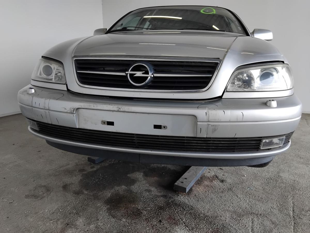 Opel Omega B Facelift original Sto&szlig;f&auml;nger Sto&szlig;stange vorn mit SWRA BJ1999 M&auml;ngel