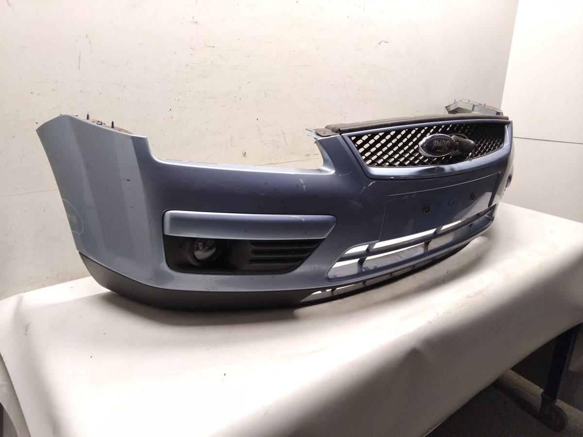 Ford Focus 2 DA3 original Sto&szlig;f&auml;nger Sto&szlig;stange vorn tonic hellblaumet. Bj.2007