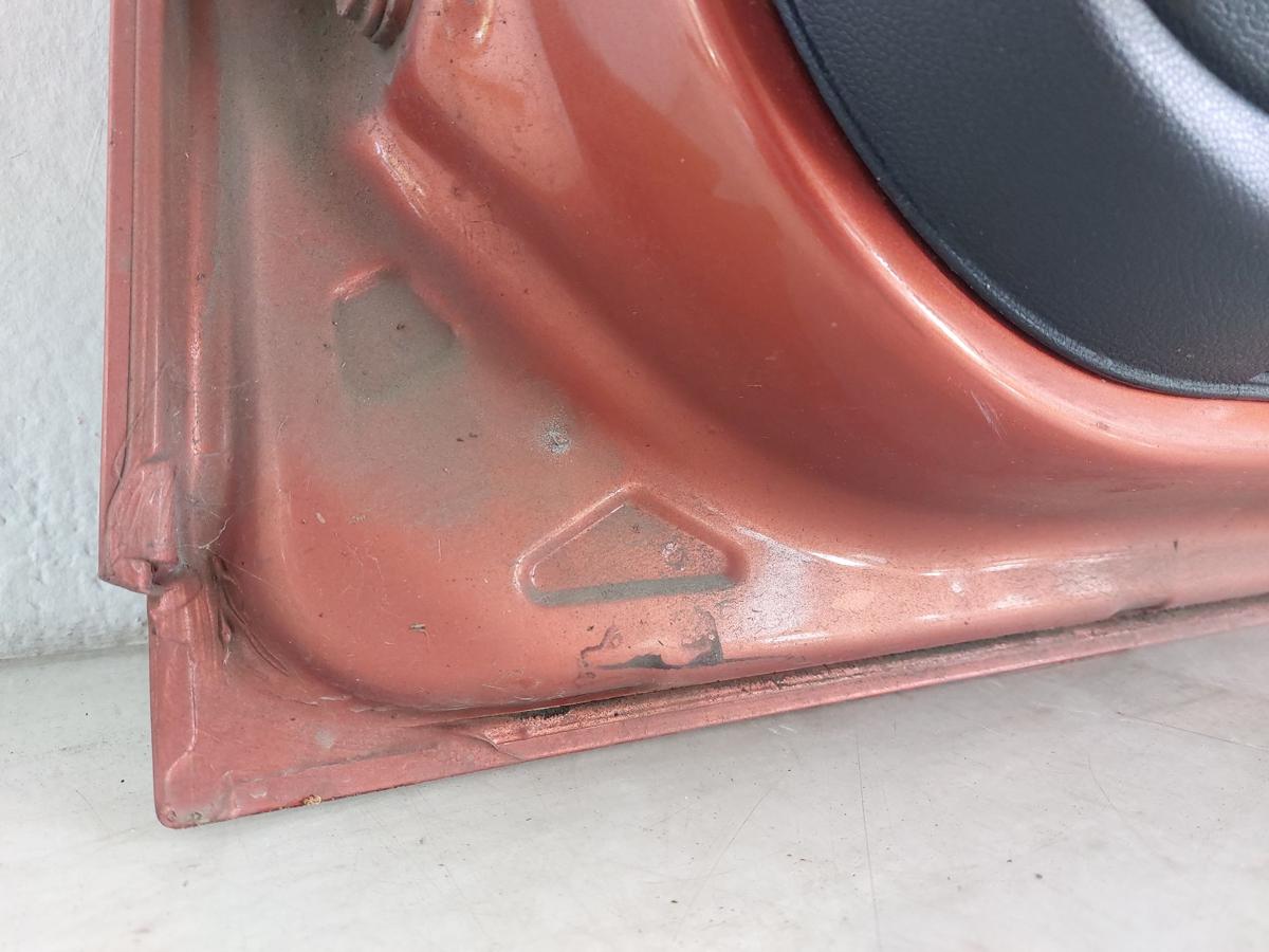 Skoda Fabia 5J T&uuml;r hinten rechts Fondt&uuml;r Rohbau LF3H Tangerine 06-14 5trg