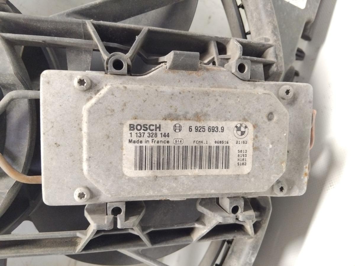 BMW 118i E81 E87 original Elektrol&uuml;fter mit Zarge 2.0 95kw Bj.2006