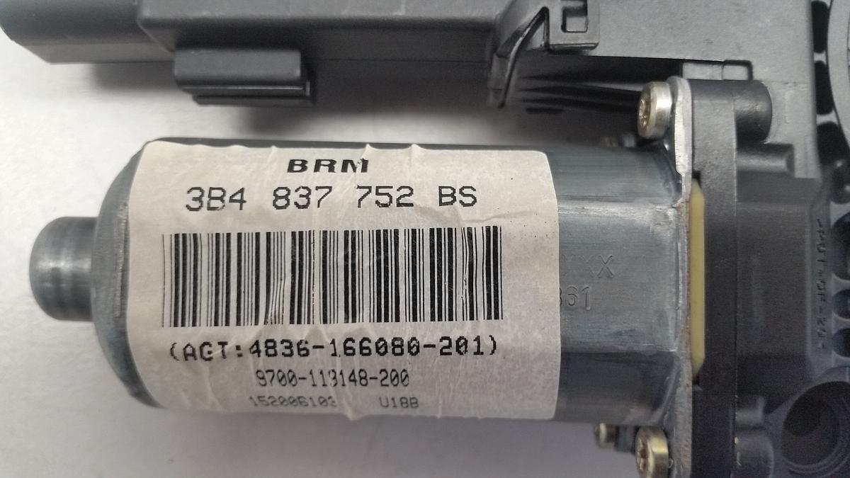 VW Passat 3B Bj 1998 org Fensterhebermotor vorn rechts Beifahrerseite