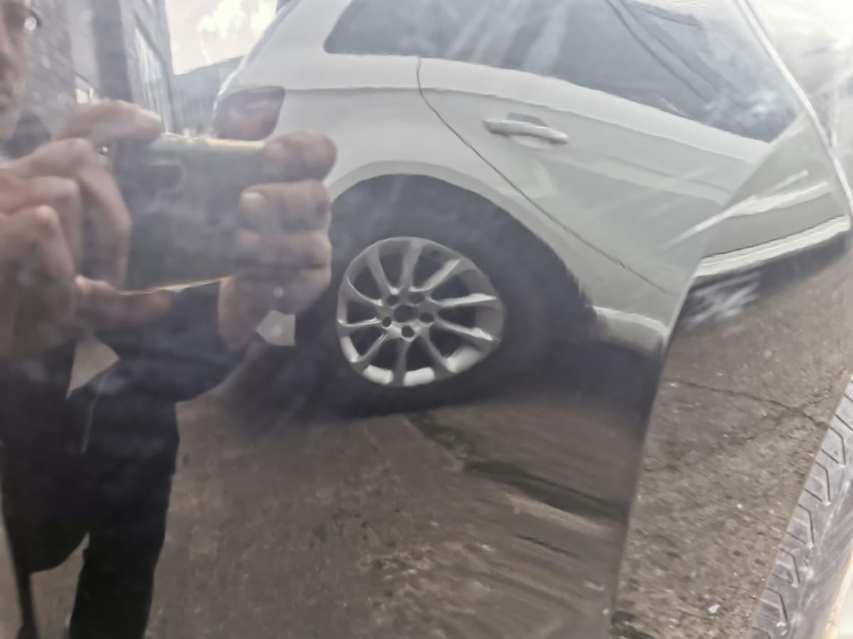 Peugeot 207SW Stossstange Stossfänger Bumper hinten EXL Obsidianschwarz