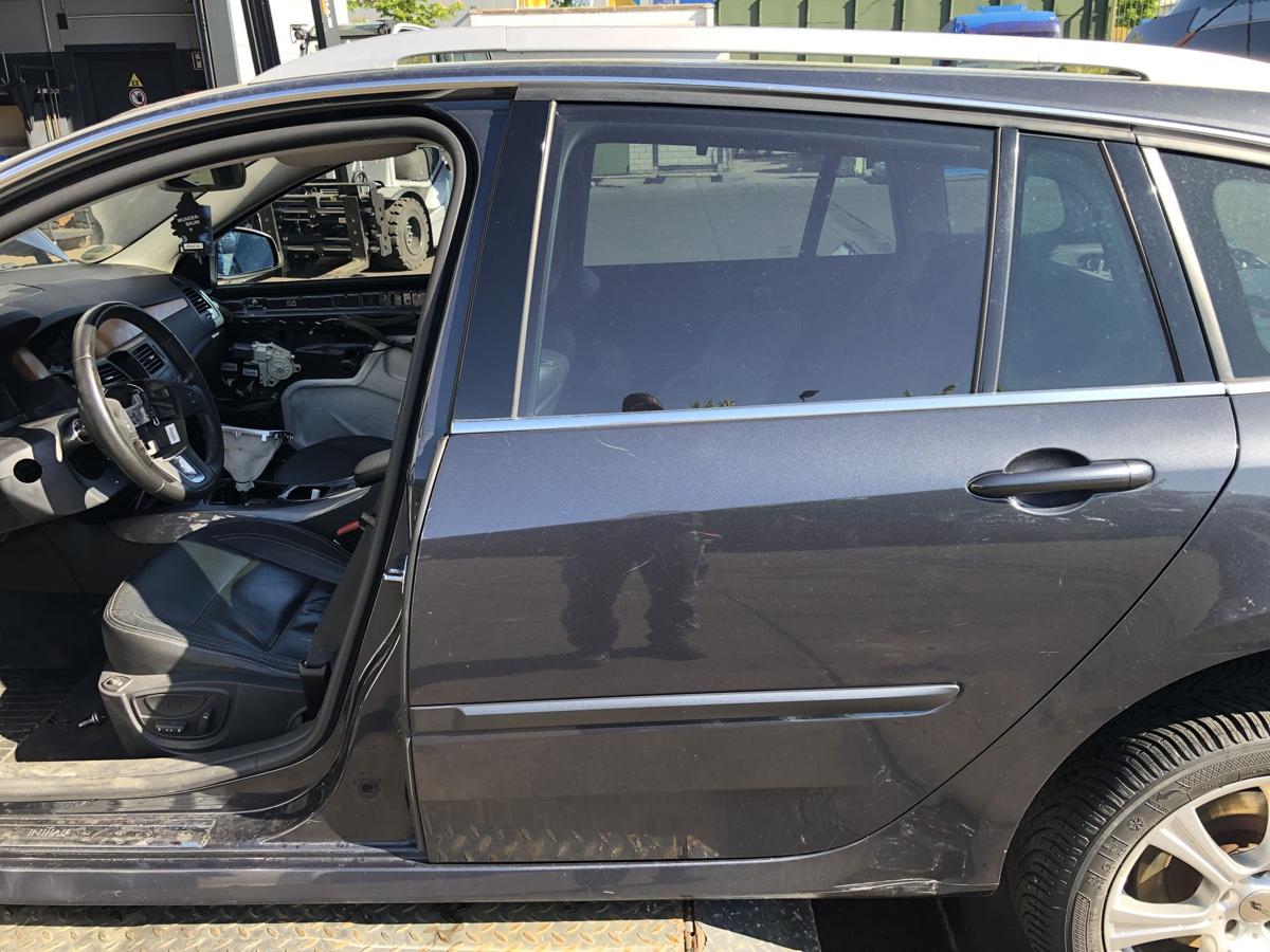 Renault Laguna III original Tür hinten links Fond (Roh) B66 Graphitschwarz Bj 10