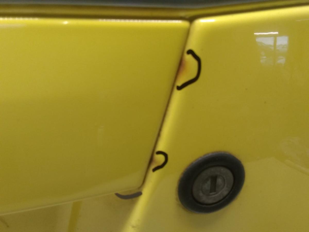 KIA Picanto BA original Heckklappe mit Heckscheibe Facelift BJ2011 Mängel