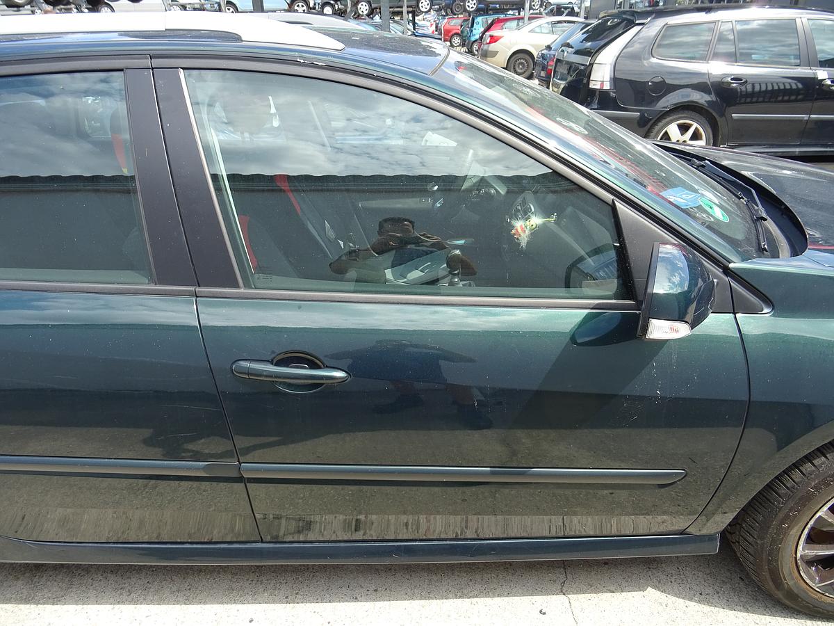 Renault Laguna 3 Bj.2008 original Tür vorn rechts Beifahrertür Grünmetallic