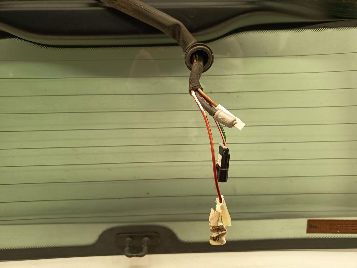 Smart MC 01 Bj 1999 original Heckscheibe mit Spoiler und 3.Bremsleuchte schwarz