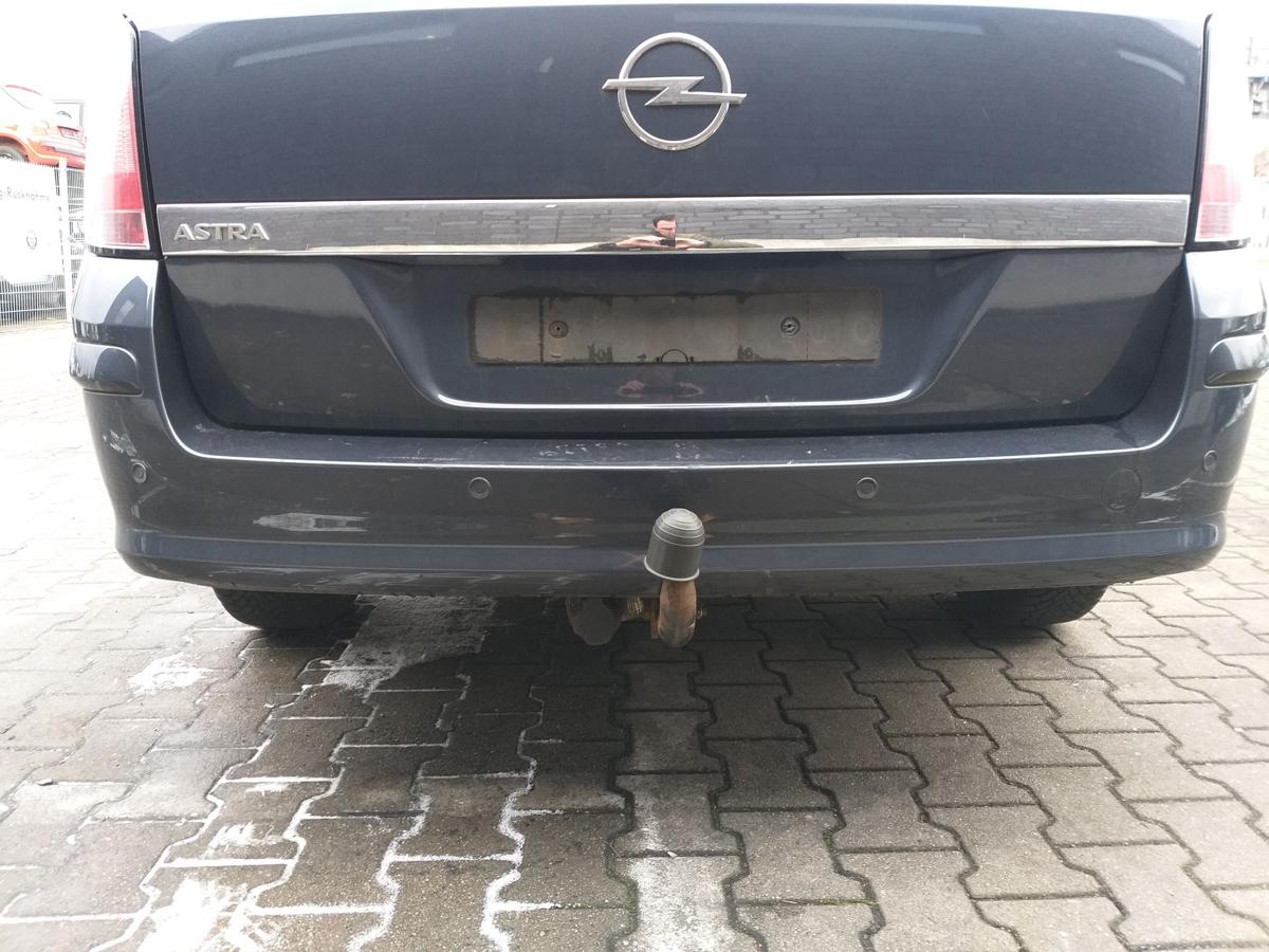 Opel Astra H original Stoßstange Stossfänger hinten Metroblau Z168 Kombi Bj.2009