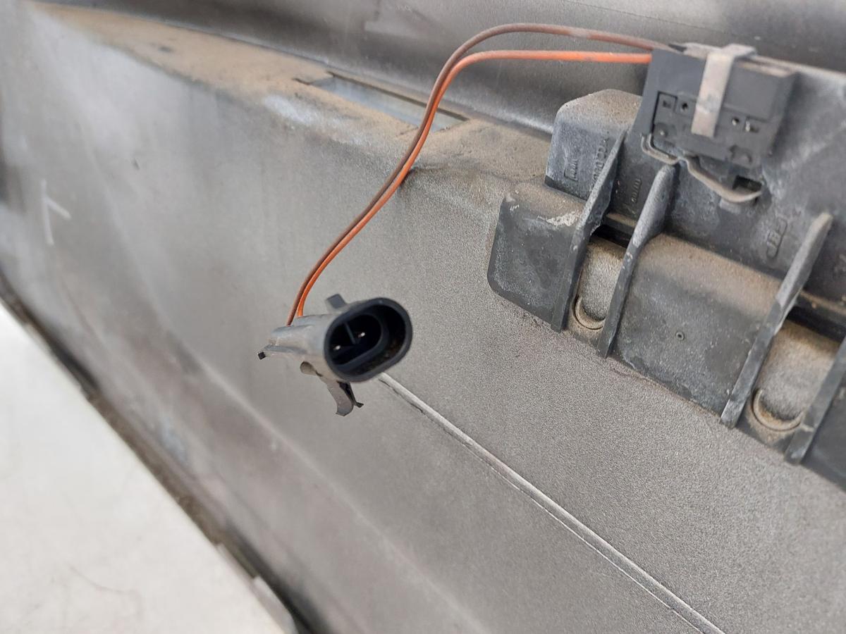 Smart ForTwo 450 Cabrio Heckpanel Panel Verkleidung Heckklappe EB2 Tridion Silver